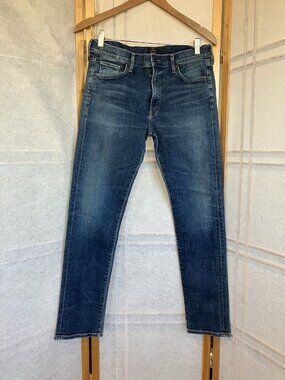 Citizens of Humanity Jeans Women's 31 Blue Agnes Mid Rise Slim Straight